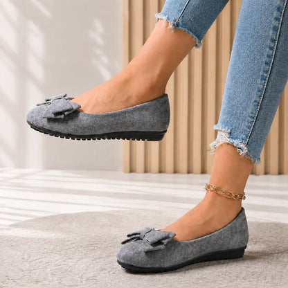Damen Orthopädische Weite Komfort-Ballerinas