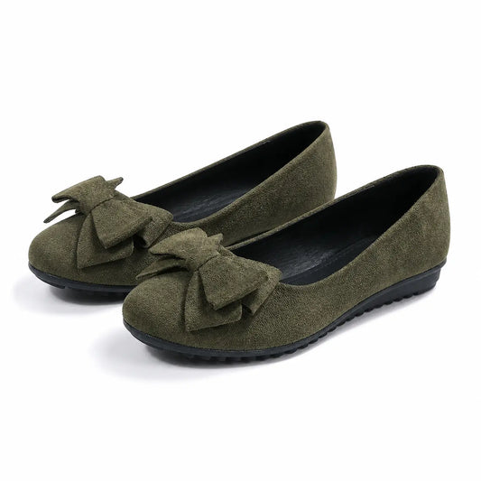 Damen Orthopädische Weite Komfort-Ballerinas