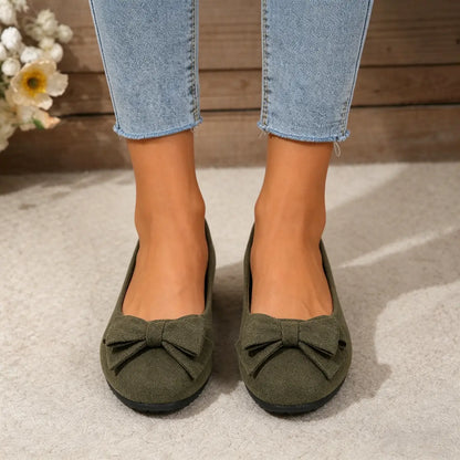 Damen Orthopädische Weite Komfort-Ballerinas