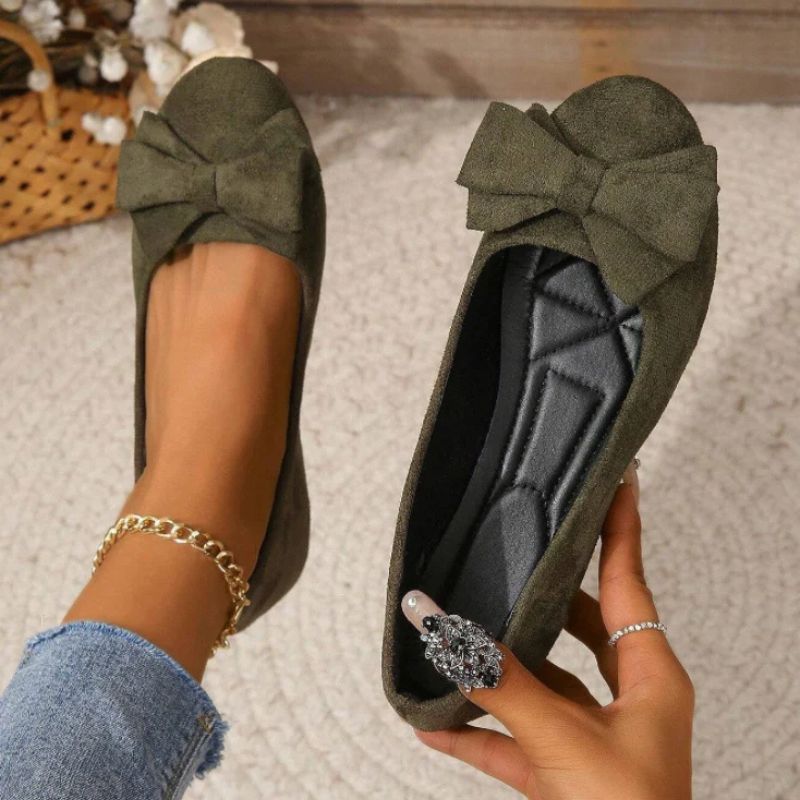 Damen Orthopädische Weite Komfort-Ballerinas
