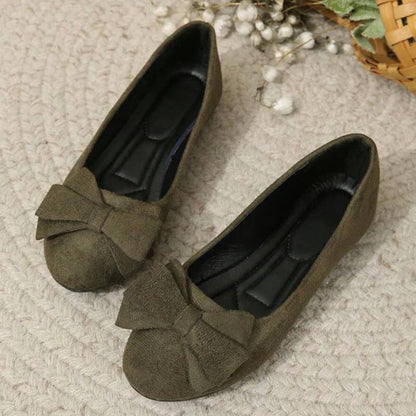 Damen Orthopädische Weite Komfort-Ballerinas