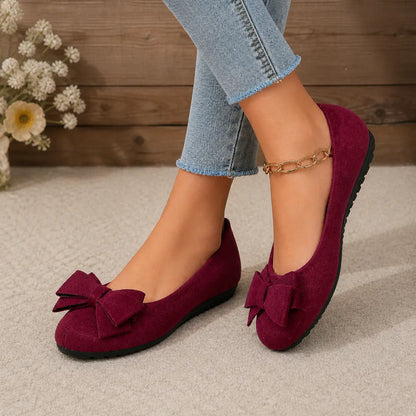Damen Orthopädische Weite Komfort-Ballerinas