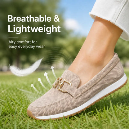 Damen Weite Orthopädische Loafer | Slip-On Komfortschuhe