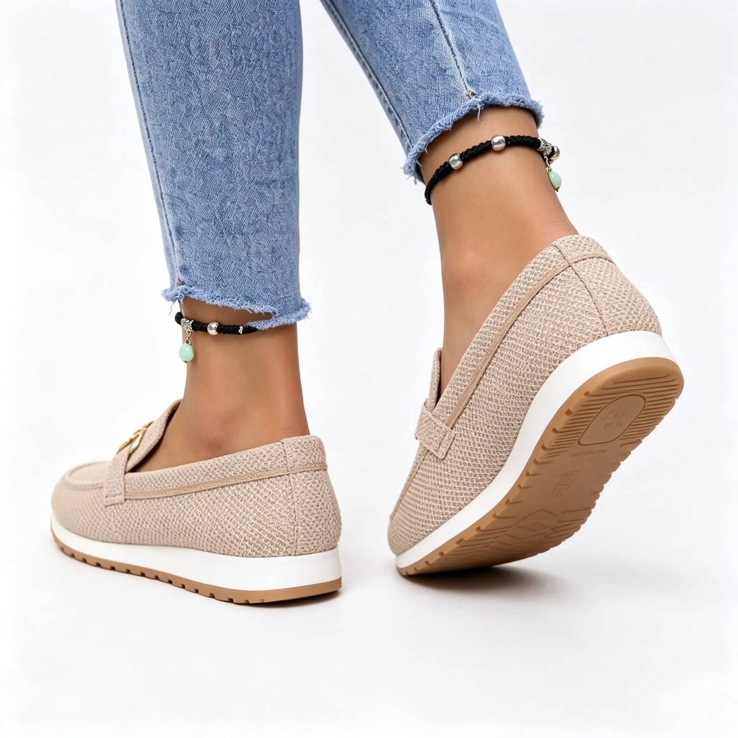 Damen Weite Orthopädische Loafer | Slip-On Komfortschuhe