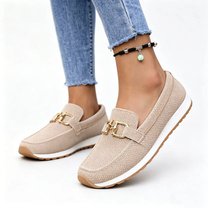 Damen Weite Orthopädische Loafer | Slip-On Komfortschuhe