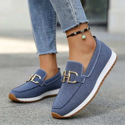 Damen Weite Orthopädische Loafer | Slip-On Komfortschuhe