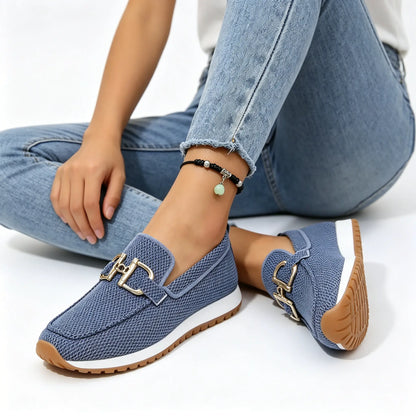 Damen Weite Orthopädische Loafer | Slip-On Komfortschuhe