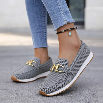 Damen Weite Orthopädische Loafer | Slip-On Komfortschuhe