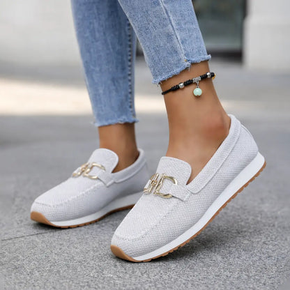 Damen Weite Orthopädische Loafer | Slip-On Komfortschuhe