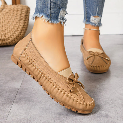 Damen Orthopädische Weite Slip-On Loafer
