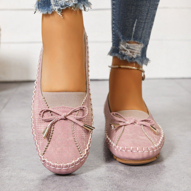 Damen Orthopädische Weite Slip-On Loafer