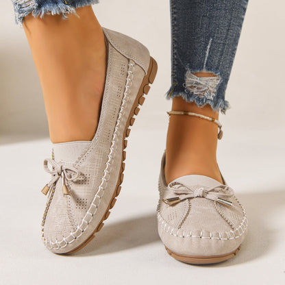 Damen Orthopädische Weite Slip-On Loafer