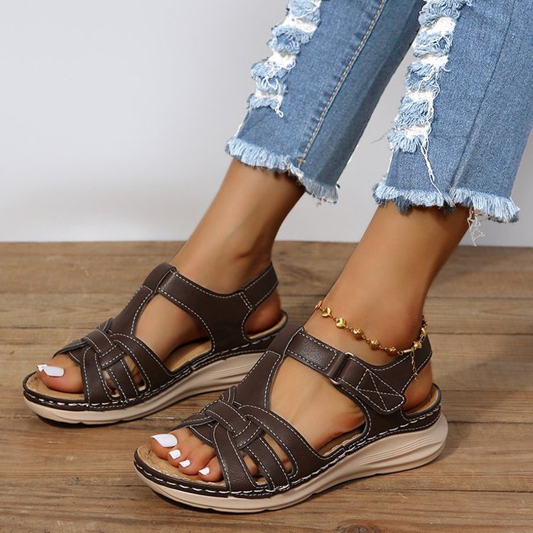 Damen Orthopädische Sandalen mit Fußgewölbe-Unterstützung & Komfortpassform