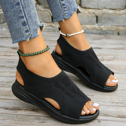 Damen Orthopädische Gehsandalen | Fußgewölbe-Unterstützung & Dämpfung