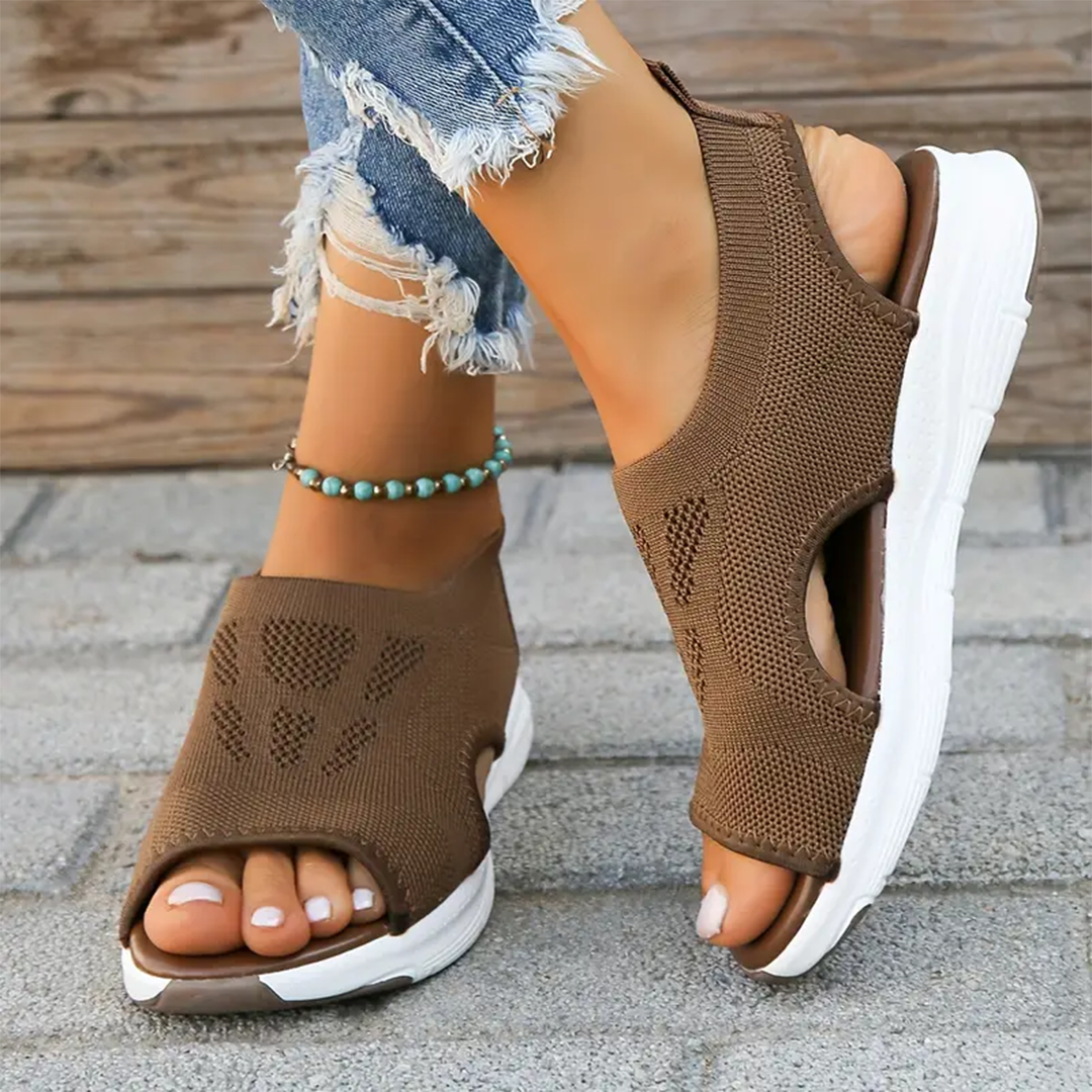 Damen Orthopädische Gehsandalen | Fußgewölbe-Unterstützung & Dämpfung