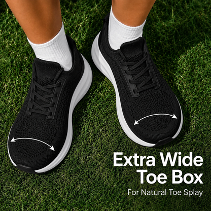 Orthopädische Komfort-Gehschuhe mit breiter Zehenbox – Unisex