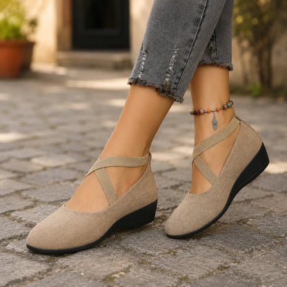 Damen Orthopädische Fußgewölbe-Flats – Leichte Komfortschuhe