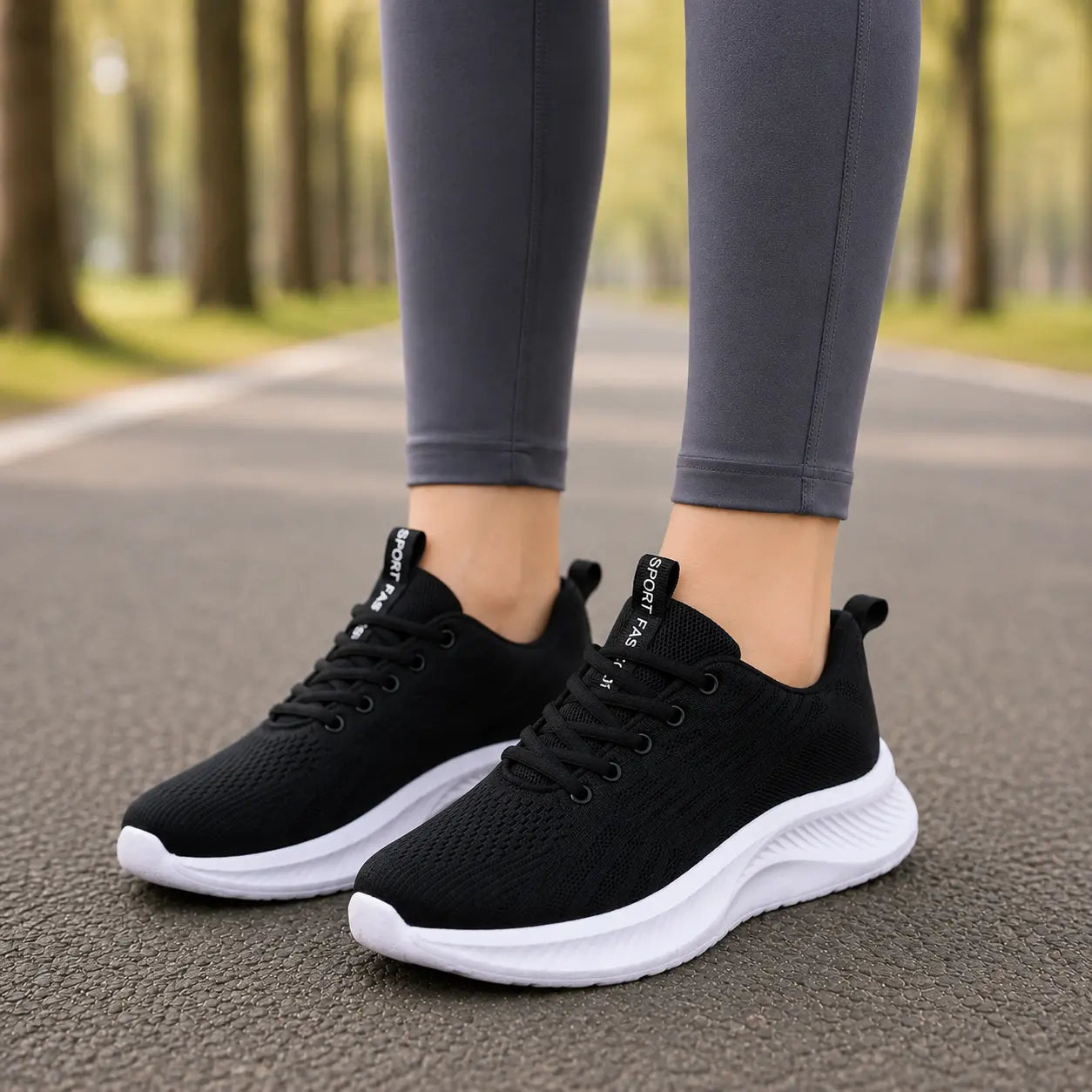 Orthopädische Damen-Sneaker für draußen