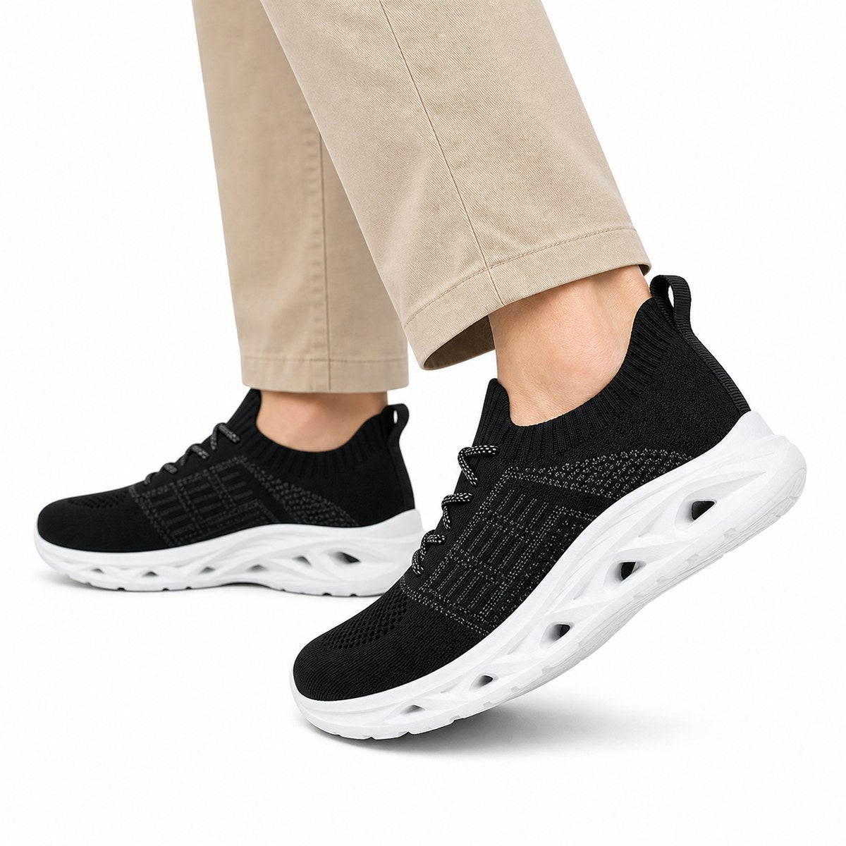 Premium Orthopädische Gehschuhe – Breite Zehenbox & Alltagskomfort
