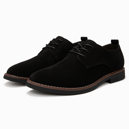 Herren-Derby-Schuhe mit runder Spitze