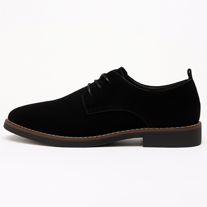Herren-Derby-Schuhe mit runder Spitze