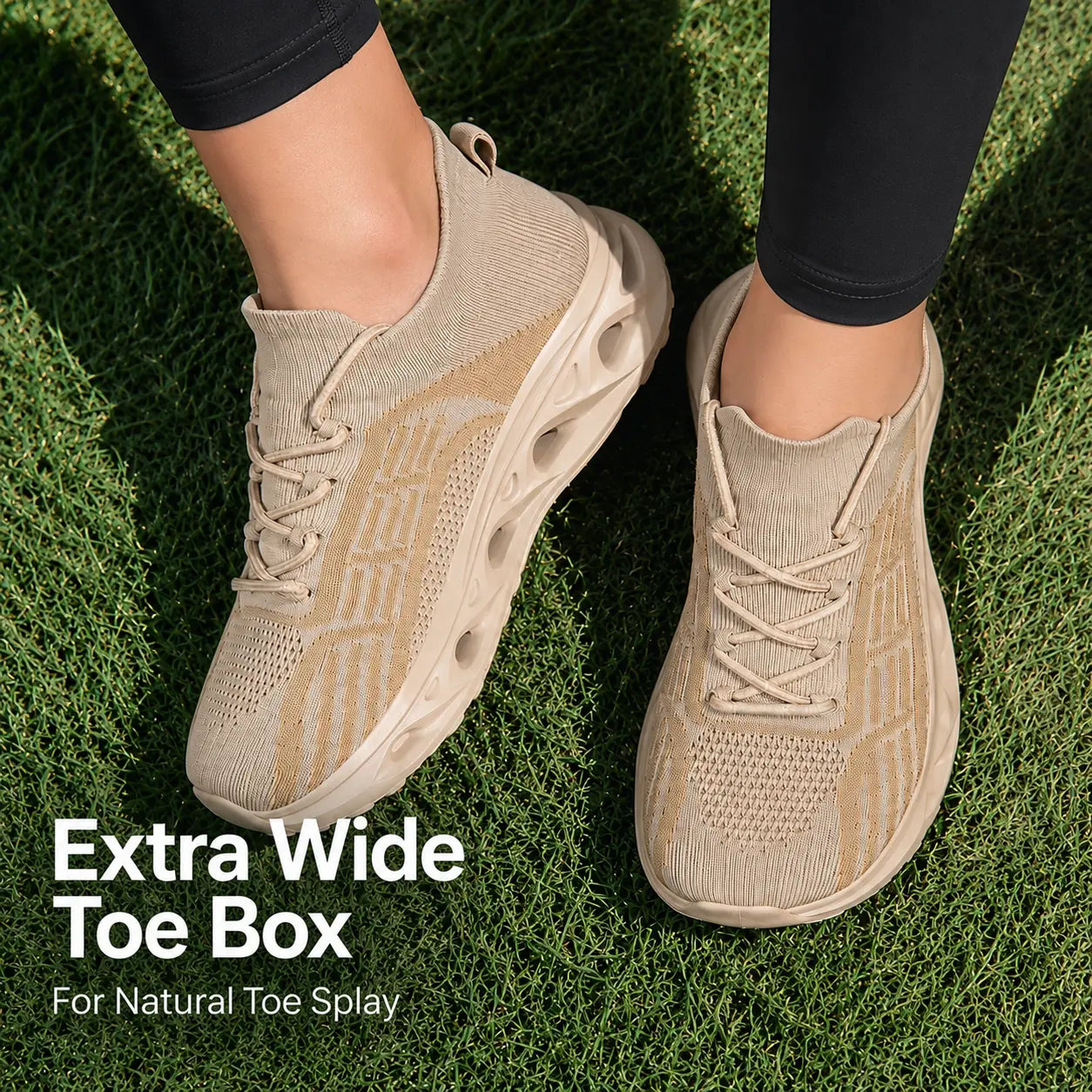 Orthopädische Komfort-Sneaker mit breiter Zehenbox – Unisex