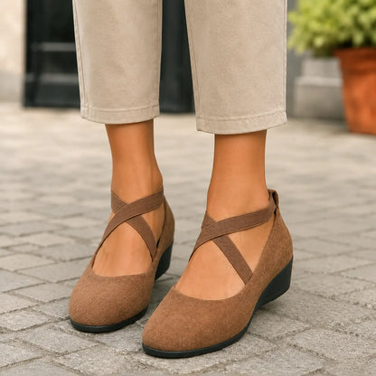 Damen Orthopädische Fußgewölbe-Flats – Leichte Komfortschuhe
