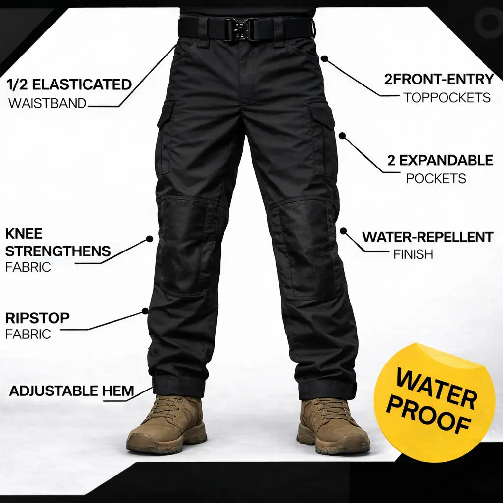 Herren Urban Cargo Jagdhose Wasserdicht Ripstop Outdoor-Hose