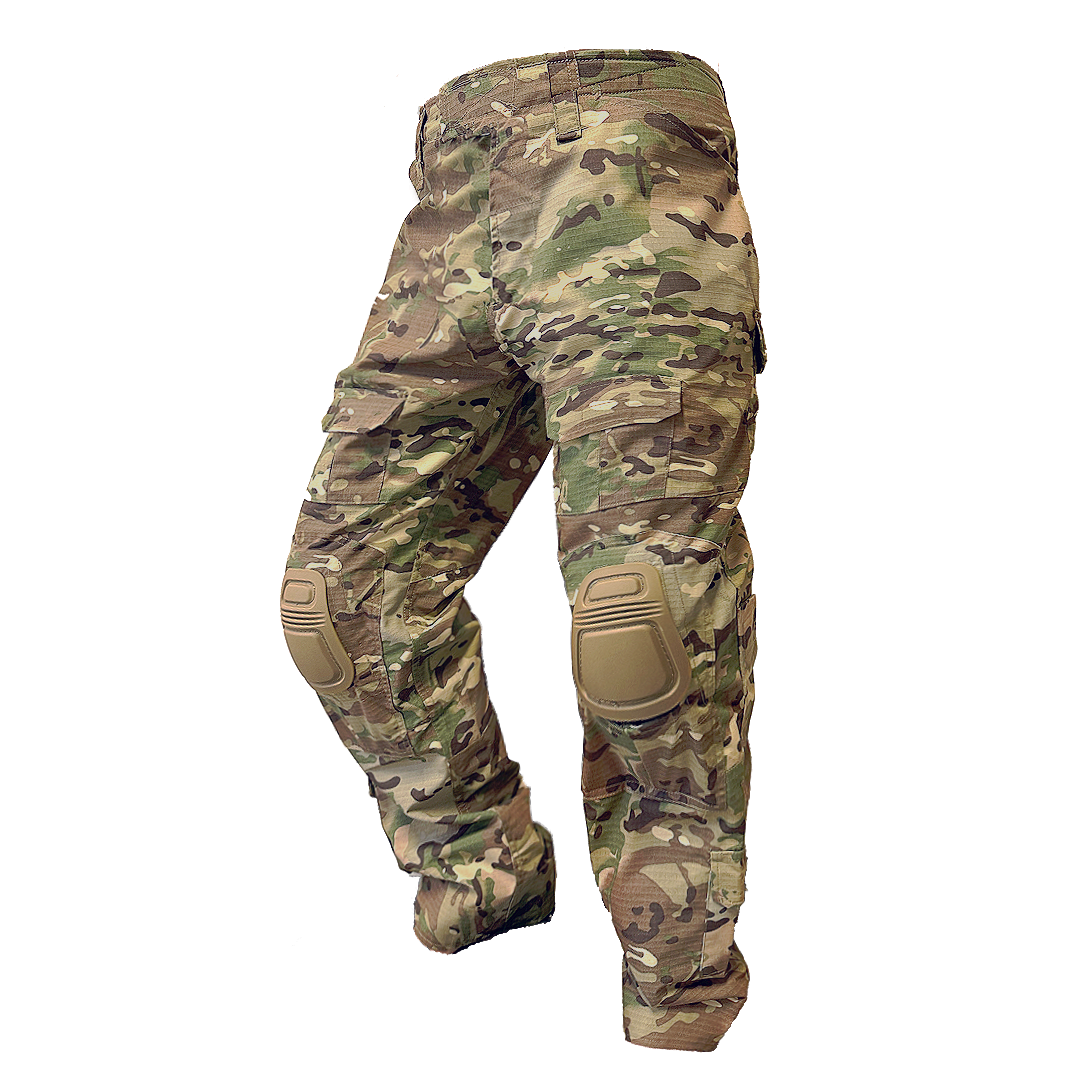 G3 Pro Combat Tactical-Hose mit Knieschutz Rip-Stop