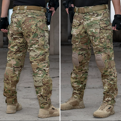 G3 Pro Combat Tactical-Hose mit Knieschutz Rip-Stop