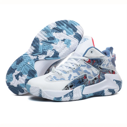 Herren-Basketballschuhe mit Grafikmuster
