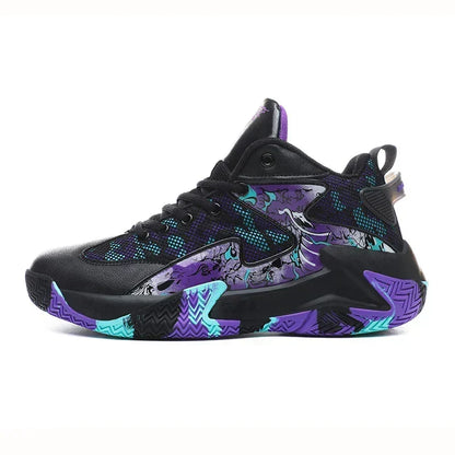 Herren-Basketballschuhe mit Grafikmuster