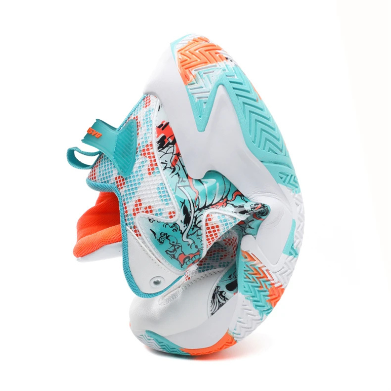 Herren-Basketballschuhe mit Grafikmuster