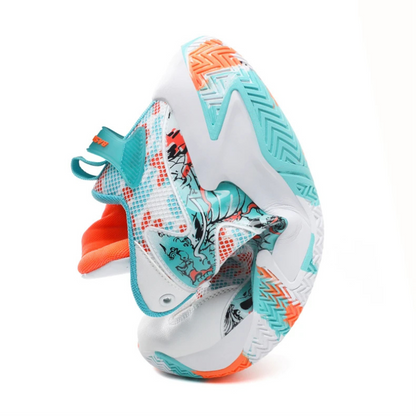 Herren-Basketballschuhe mit Grafikmuster