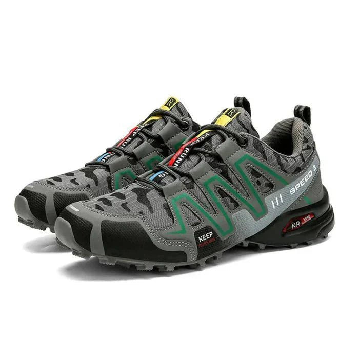 Herren-Sneaker mit Tarnmuster und gepolsterter Sohle