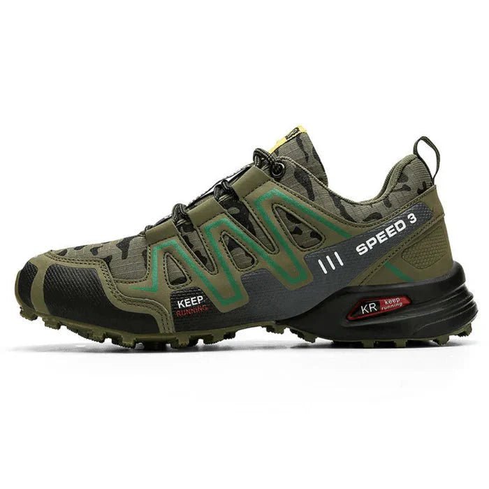 Herren-Sneaker mit Tarnmuster und gepolsterter Sohle