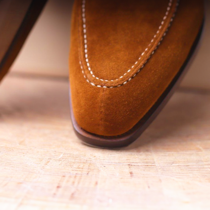 Herren-Oxford-Schuhe mit mandelförmiger Spitze