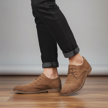 Herren-Oxford-Schuhe mit Schnürung