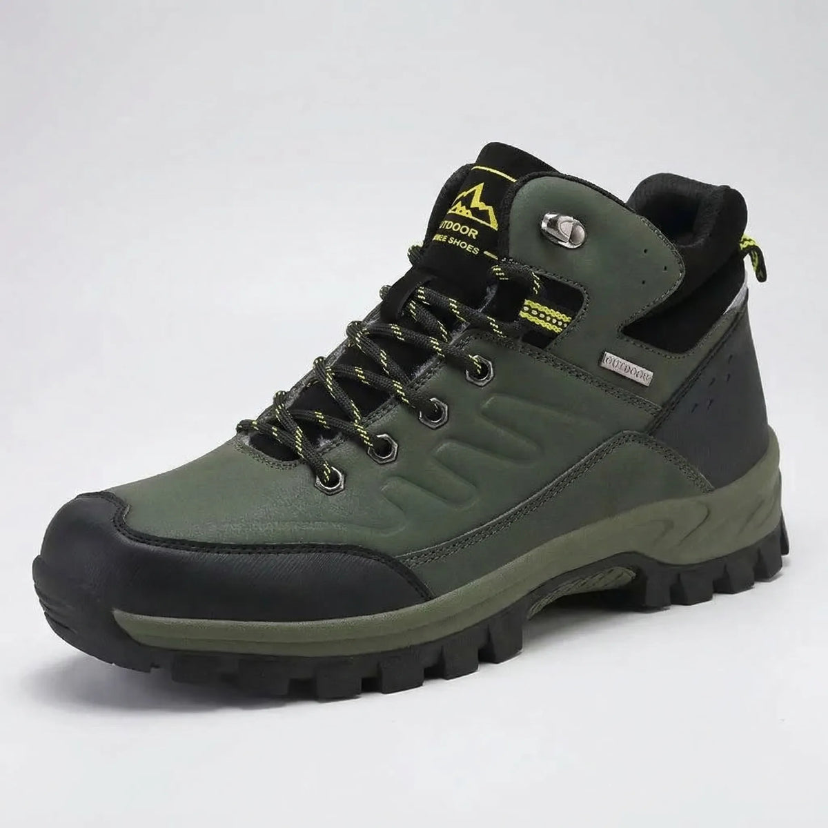 Herren-High-Top-Wanderstiefel mit Schnürung