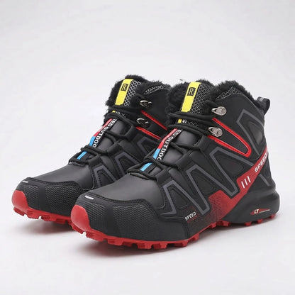 Herren-Winterwanderstiefel mit warmem Futter