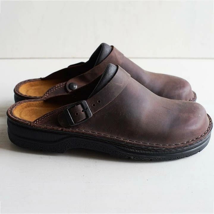Herren-Clogs mit Fußgewölbestütze