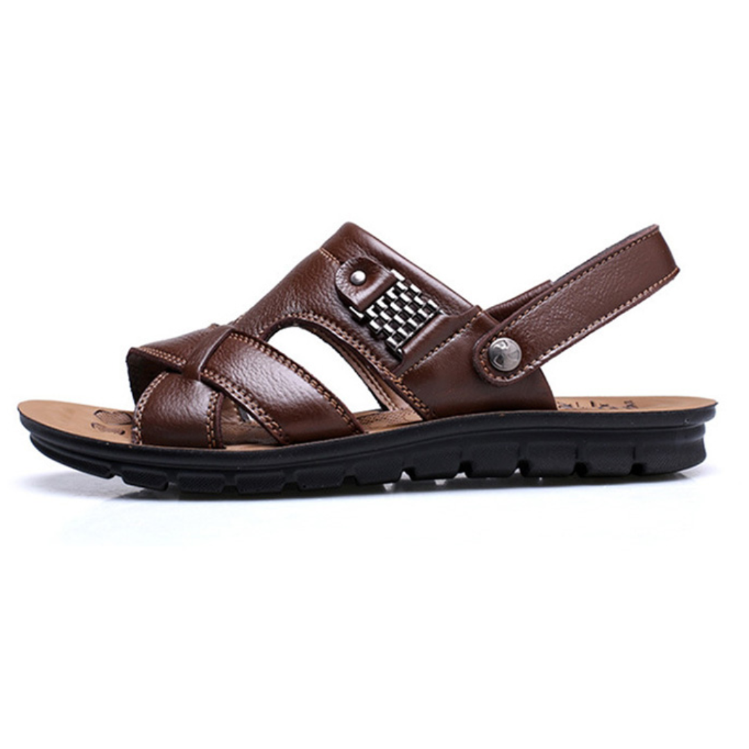 Herren-Sandalen mit Fußgewölbestütze