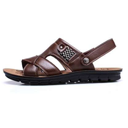 Herren-Sandalen mit Fußgewölbestütze