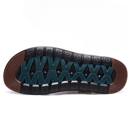 Herren-Sandalen mit Fußgewölbestütze
