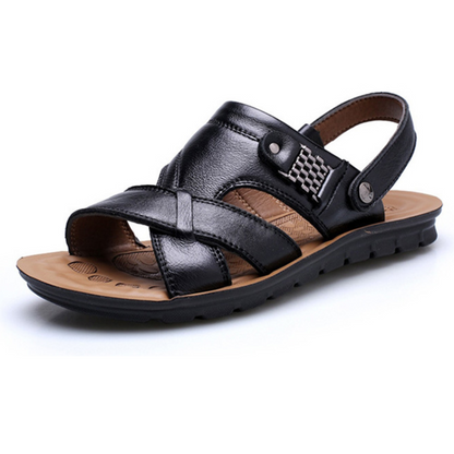 Herren-Sandalen mit Fußgewölbestütze