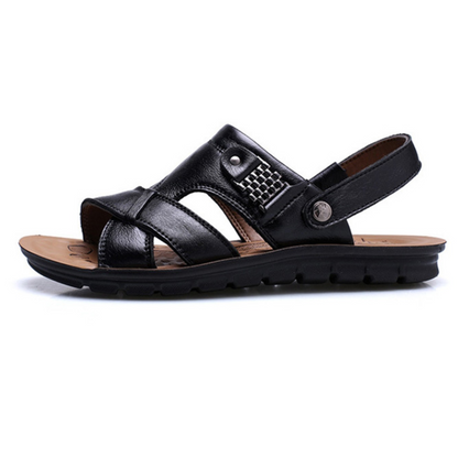 Herren-Sandalen mit Fußgewölbestütze