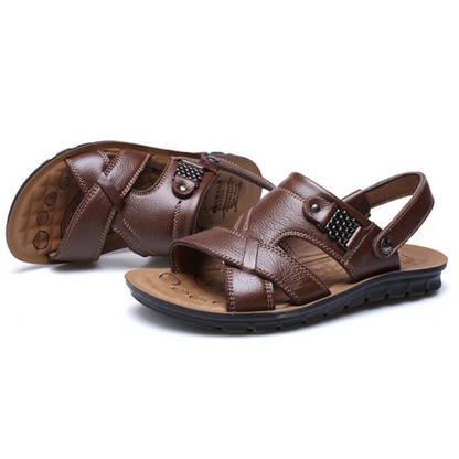 Herren-Sandalen mit Fußgewölbestütze