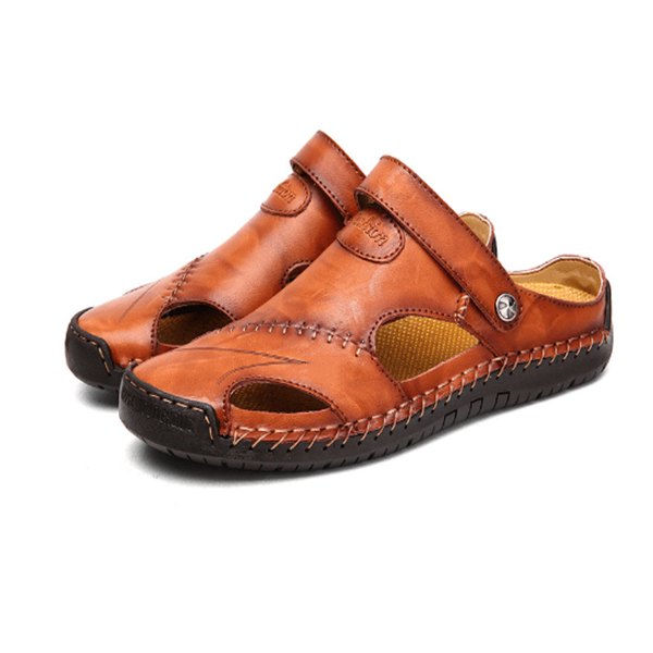 Herren-Sandalen mit stützender Gestaltung