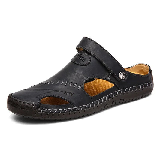Herren-Sandalen mit verstellbarem Fersenriemen
