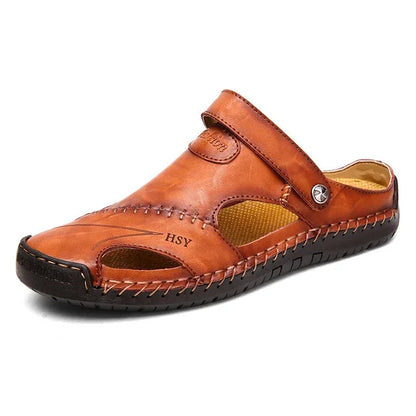 Herren-Sandalen mit verstellbarem Fersenriemen
